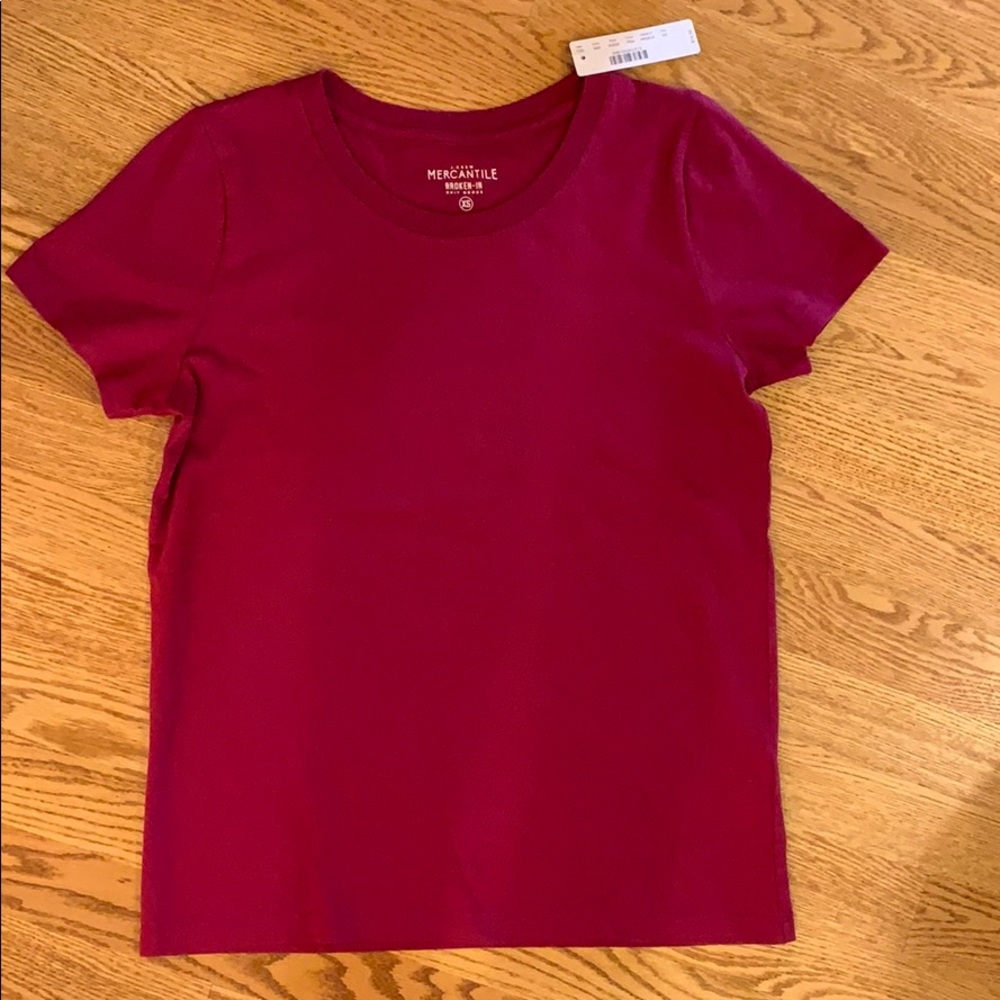 NWT J. Crew Mercantile crew neck t-shirt.